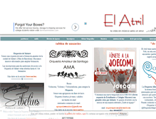 Tablet Screenshot of el-atril.com